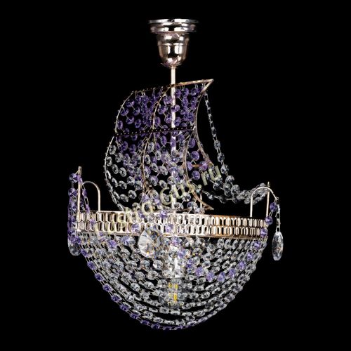 Люстра Парусник №1 фиолетовый в Ижевске Люстра Парусник №1 фиолетовый в Ижевске