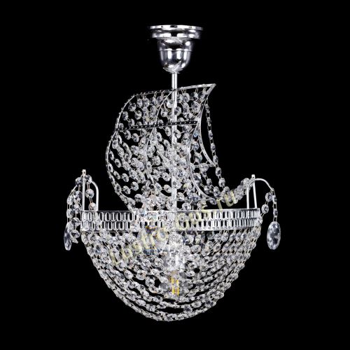 Люстра Парусник №1 в Ижевске Гусь Хрустальный