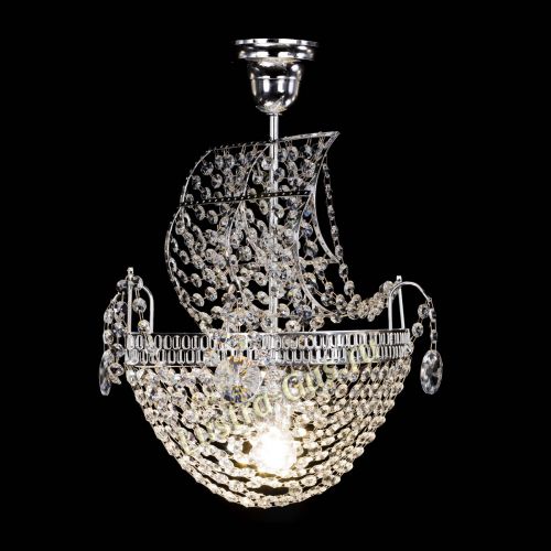 Люстра Парусник №1 в Ижевске Гусь Хрустальный