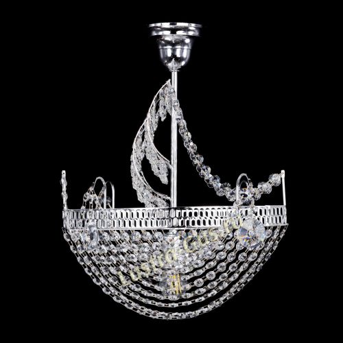 Люстра Парусник №1 в Ижевске Гусь Хрустальный