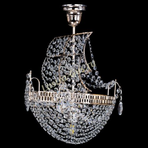 Люстра Парусник №1 в Ижевске Гусь Хрустальный