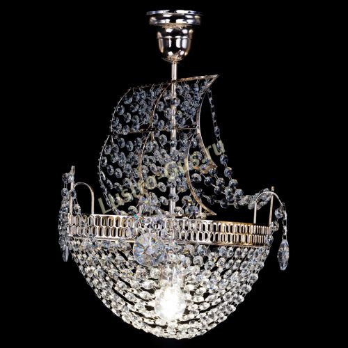 Люстра Парусник №1 в Ижевске Гусь Хрустальный