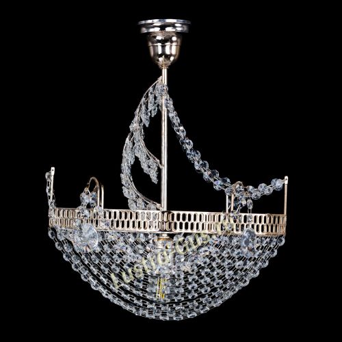 Люстра Парусник №1 в Ижевске Гусь Хрустальный