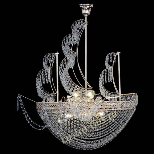 Люстра Парусник №8 Венеция в Ижевске Гусь Хрустальный