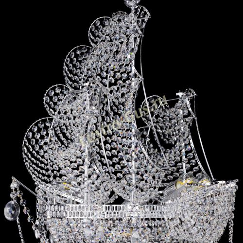 Люстра Парусник №8 в Ижевске Гусь Хрустальный