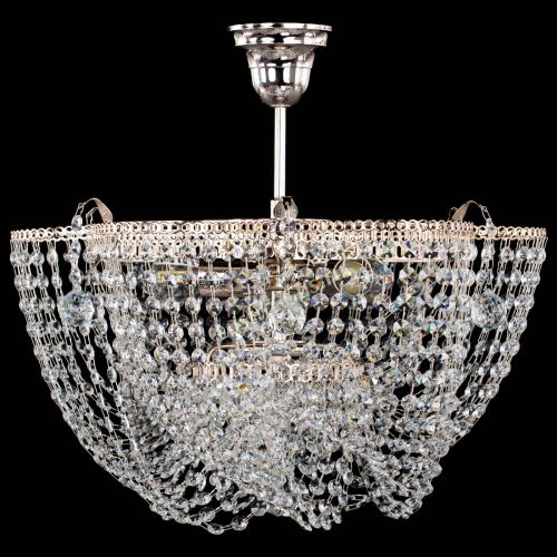 Люстра Ромашка Василиса с подвесом в Ижевске Гусь Хрустальный