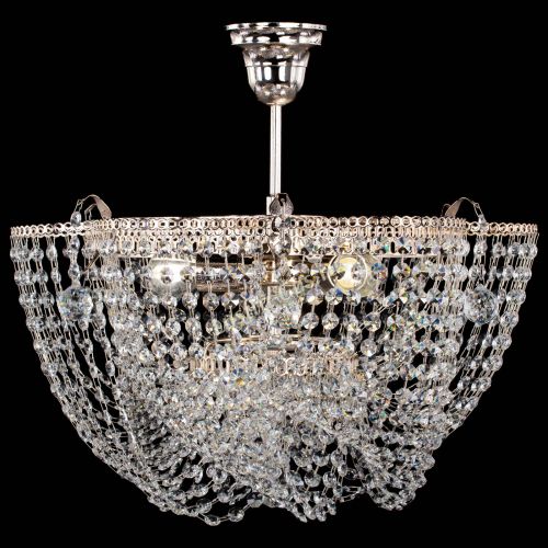 Люстра Ромашка Василиса с подвесом в Ижевске Гусь Хрустальный