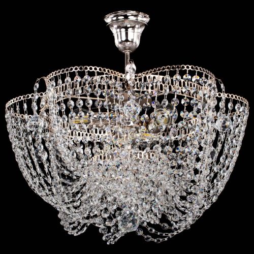 Люстра Ромашка Василиса с подвесом в Ижевске Гусь Хрустальный