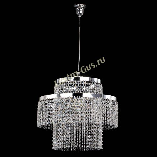 Люстра Сигма №3 3-х ярусная в Ижевске Гусь Хрустальный