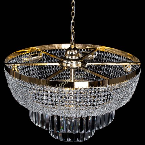 Люстра Сигма №6 с подвесом в Ижевске Гусь Хрустальный