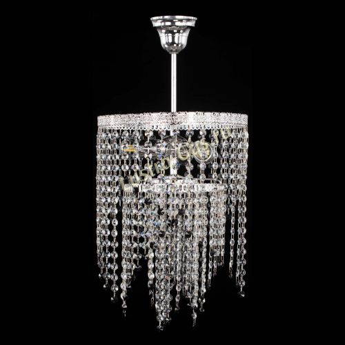 Люстра Токката Капель №3 черная в Ижевске Гусь Хрустальный