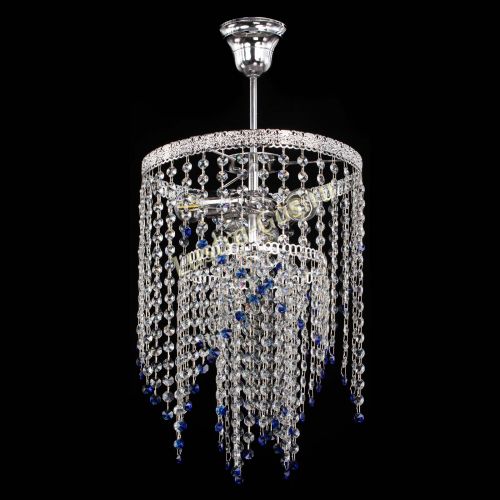 Люстра Токката Капель №3 синяя в Ижевске Гусь Хрустальный