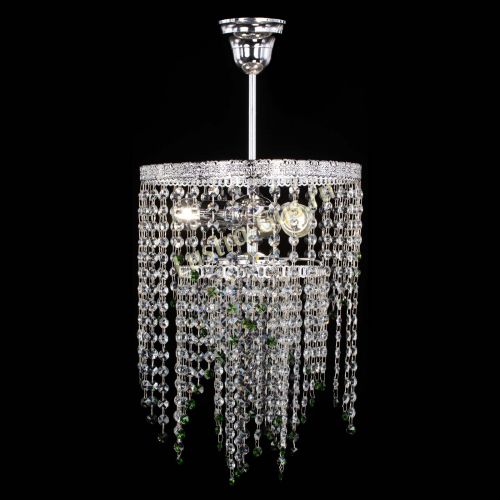 Люстра Токката Капель №3 зеленая в Ижевске Гусь Хрустальный