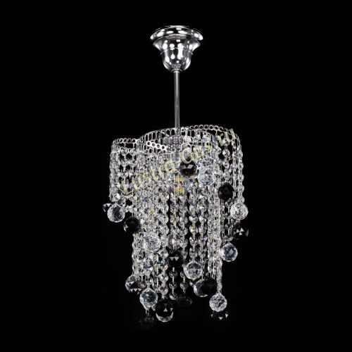 Люстра Вектор №4 черная в Ижевске Гусь Хрустальный