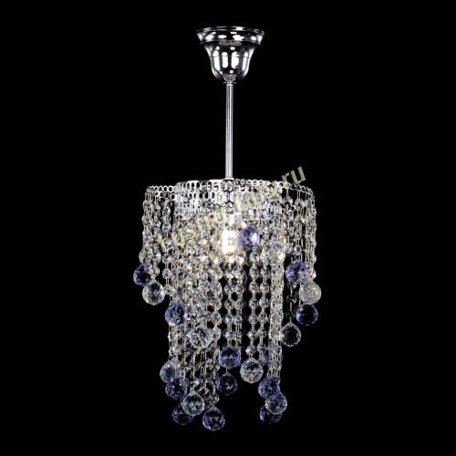 Люстра Вектор №4 фиолетовая в Ижевске Гусь Хрустальный