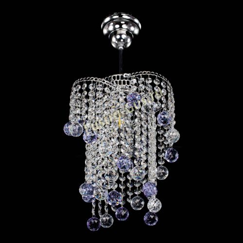 Люстра Вектор №4 фиолетовая в Ижевске Гусь Хрустальный