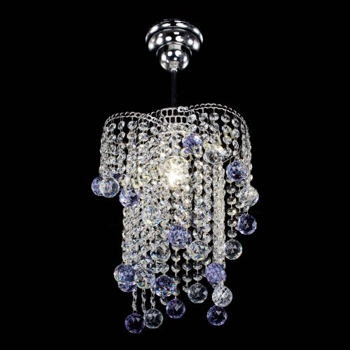 Люстра Вектор №4 фиолетовая в Ижевске Гусь Хрустальный