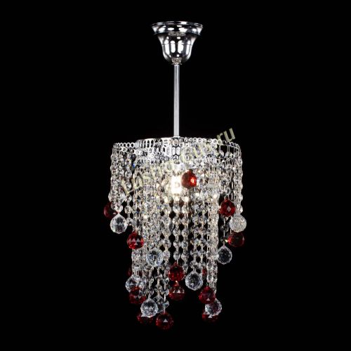 Люстра Вектор № 4 красная в Ижевске Гусь Хрустальный