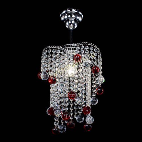 Люстра Вектор № 4 красная в Ижевске Гусь Хрустальный