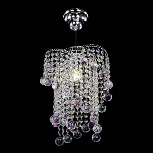 Люстра Вектор №4 розовая в Ижевске Гусь Хрустальный