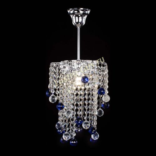 Люстра Вектор №4 синяя в Ижевске Гусь Хрустальный