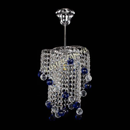 Люстра Вектор №4 синяя в Ижевске Гусь Хрустальный