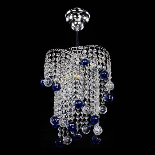 Люстра Вектор №4 синяя в Ижевске Гусь Хрустальный