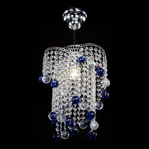 Люстра Вектор №4 синяя в Ижевске Гусь Хрустальный