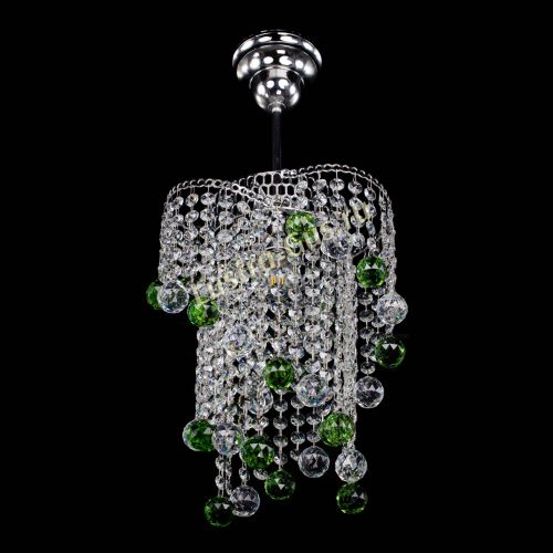 Люстра Вектор №4 зеленая в Ижевске Гусь Хрустальный