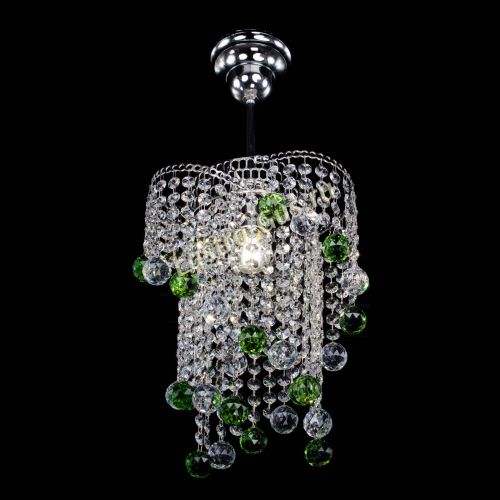 Люстра Вектор №4 зеленая в Ижевске Гусь Хрустальный