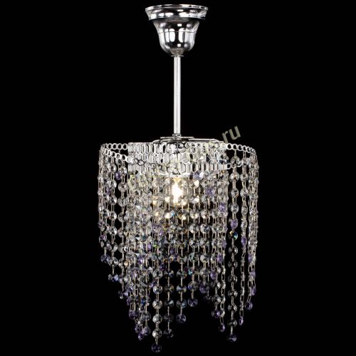 Люстра Вектор №5 фиолетовая в Ижевске Гусь Хрустальный