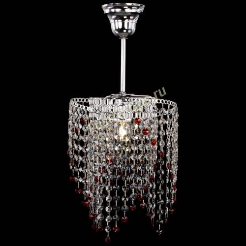 Люстра Вектор №5 красная в Ижевске Гусь Хрустальный