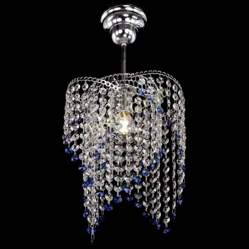 Люстра Вектор №5 синяя в Ижевске Гусь Хрустальный