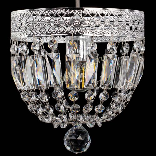 Люстра Венеция №1 купол на тросе в Ижевске Гусь Хрустальный