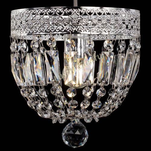 Люстра Венеция №1 купол на тросе в Ижевске Гусь Хрустальный