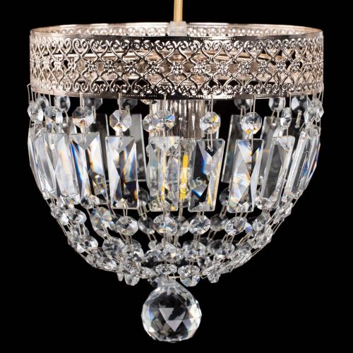 Люстра Венеция №1 купол на тросе в Ижевске Гусь Хрустальный