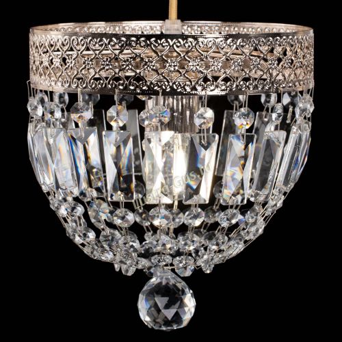 Люстра Венеция №1 купол на тросе в Ижевске Гусь Хрустальный