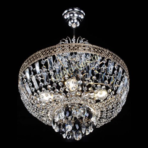 Люстра Венеция Астра №5 черная в Ижевске Гусь Хрустальный