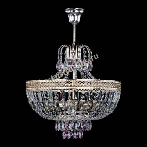 Люстра Венеция Астра №5 розовая в Ижевске Гусь Хрустальный