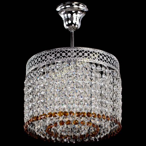 Люстра Венеция Капель №1 с подвесом Чайная в Ижевске Гусь Хрустальный