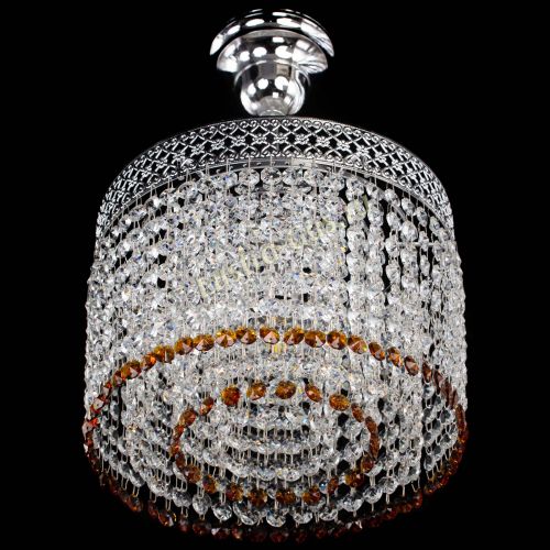 Люстра Венеция Капель №1 с подвесом Чайная в Ижевске Гусь Хрустальный