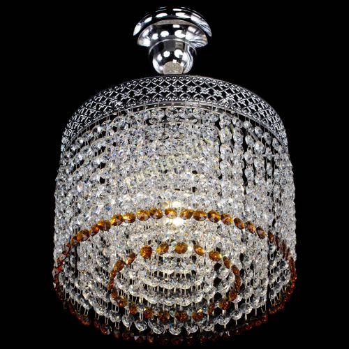 Люстра Венеция Капель №1 с подвесом Чайная в Ижевске Гусь Хрустальный