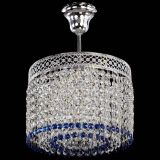 Люстра Венеция Капель №1 с подвесом Синяя в Ижевске