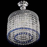 Люстра Венеция Капель №1 с подвесом Синяя в Ижевске