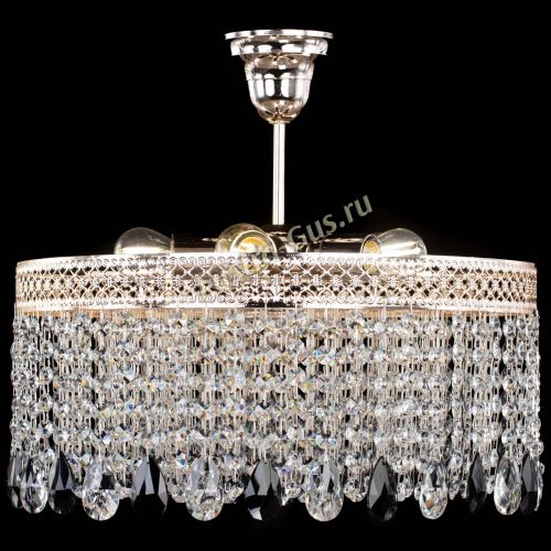 Люстра Венеция Капель журавлик черная в Ижевске Гусь Хрустальный