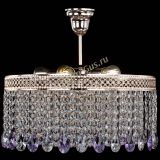 Люстра Венеция Капель журавлик фиолетовая в Ижевске