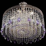 Люстра Венеция Капель журавлик фиолетовая в Ижевске