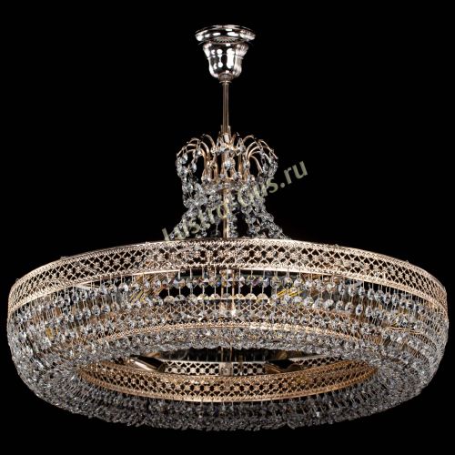 Люстра Венеция Кольцо с подвесом в Ижевске Гусь Хрустальный