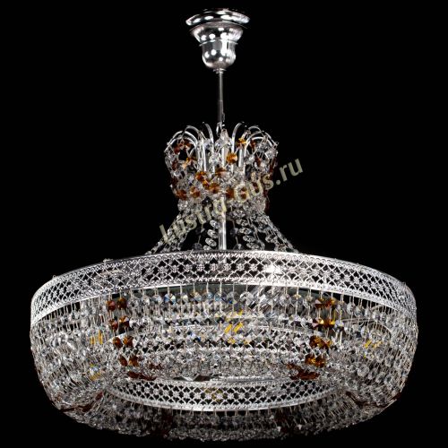 Люстра Венеция Кольцо с подвесом Чайная в Ижевске Гусь Хрустальный