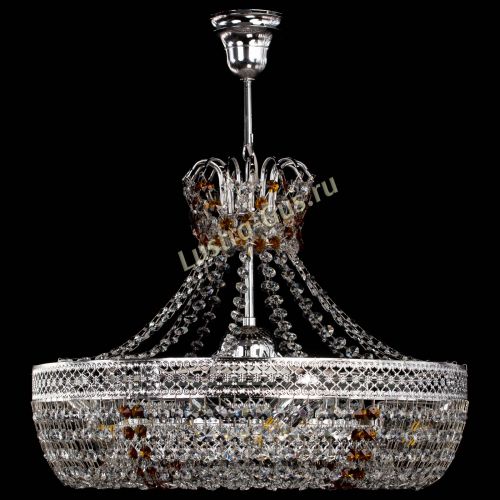 Люстра Венеция Кольцо с подвесом Чайная в Ижевске Гусь Хрустальный
